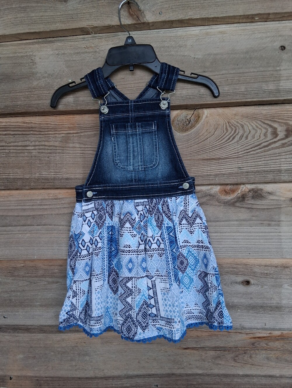 Jordache Girls' Denim Skirtall Dress